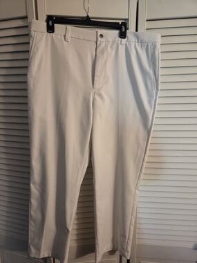 Callaway White Men's Dress Pants - Straight Cut